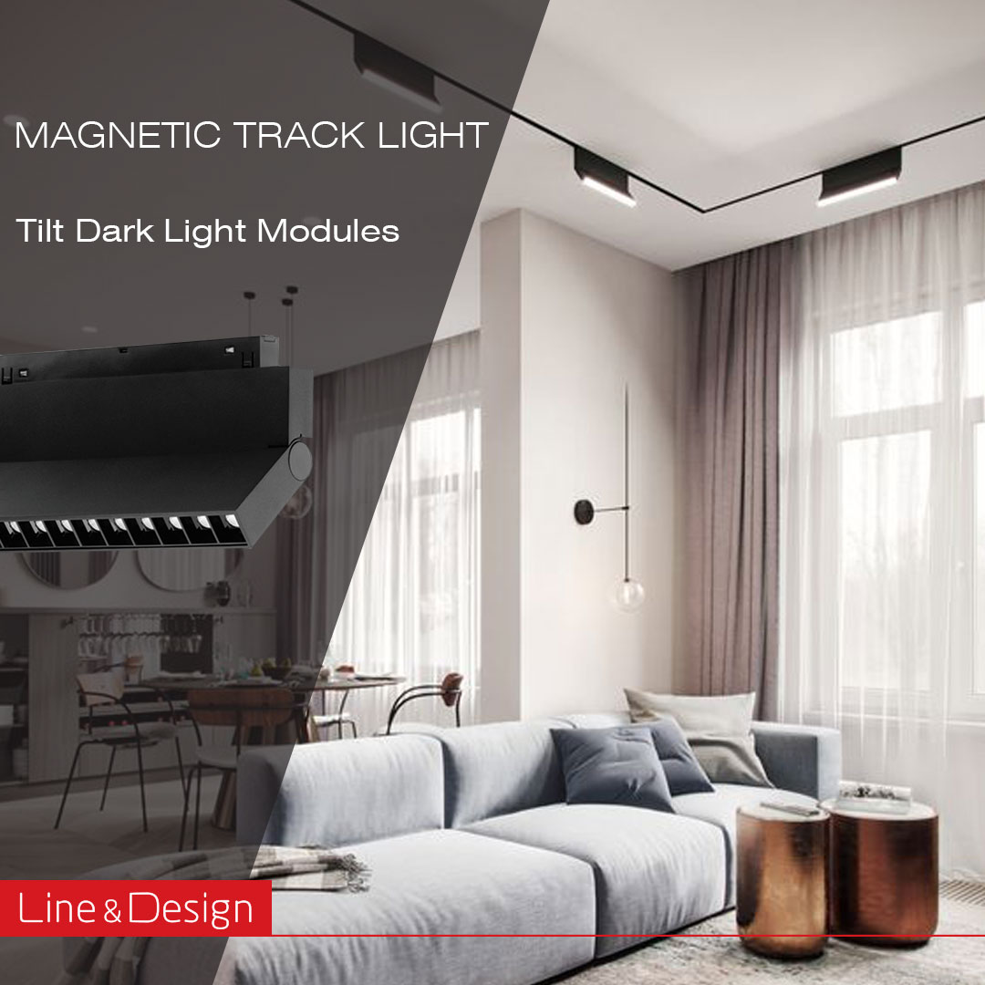چراغ موضعی متحرک خطی مگنتی (Tilt Dark light modules)