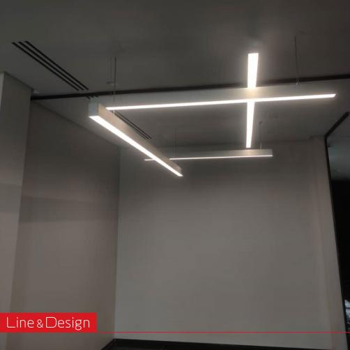 طراحی و اجرای نورپردازی خطی