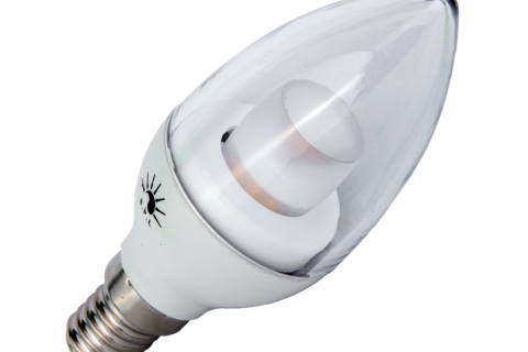 لامپ شمعی ال ای دی 5 وات  SPL-LC37