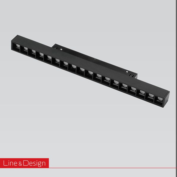 چراغ مگنتی خطی موضعی ثابت مدل Dark light modules